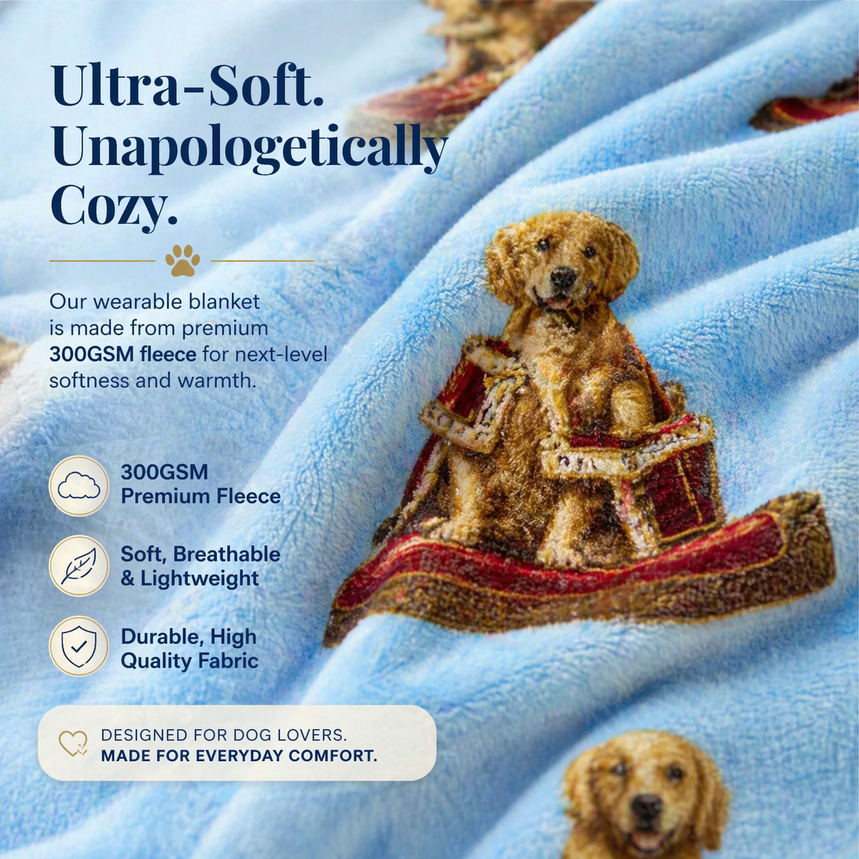 Custom Royal Wearable Blanket · Icon