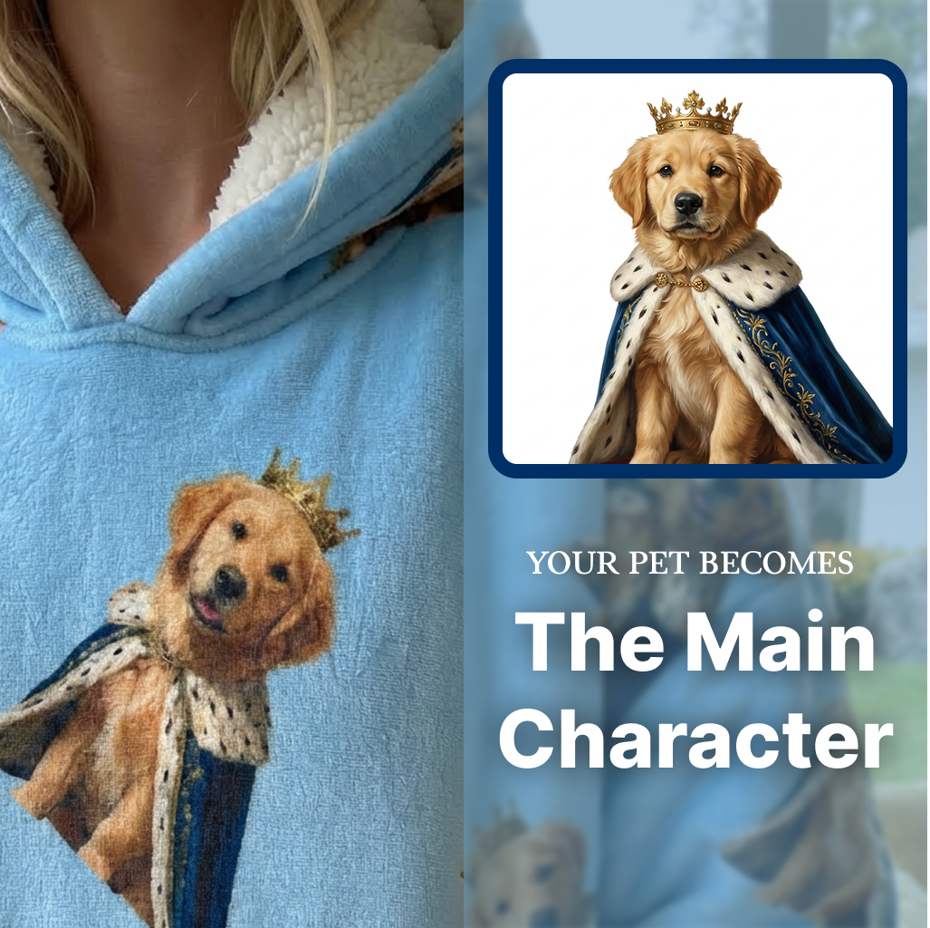 Custom Royal Wearable Blanket · Icon