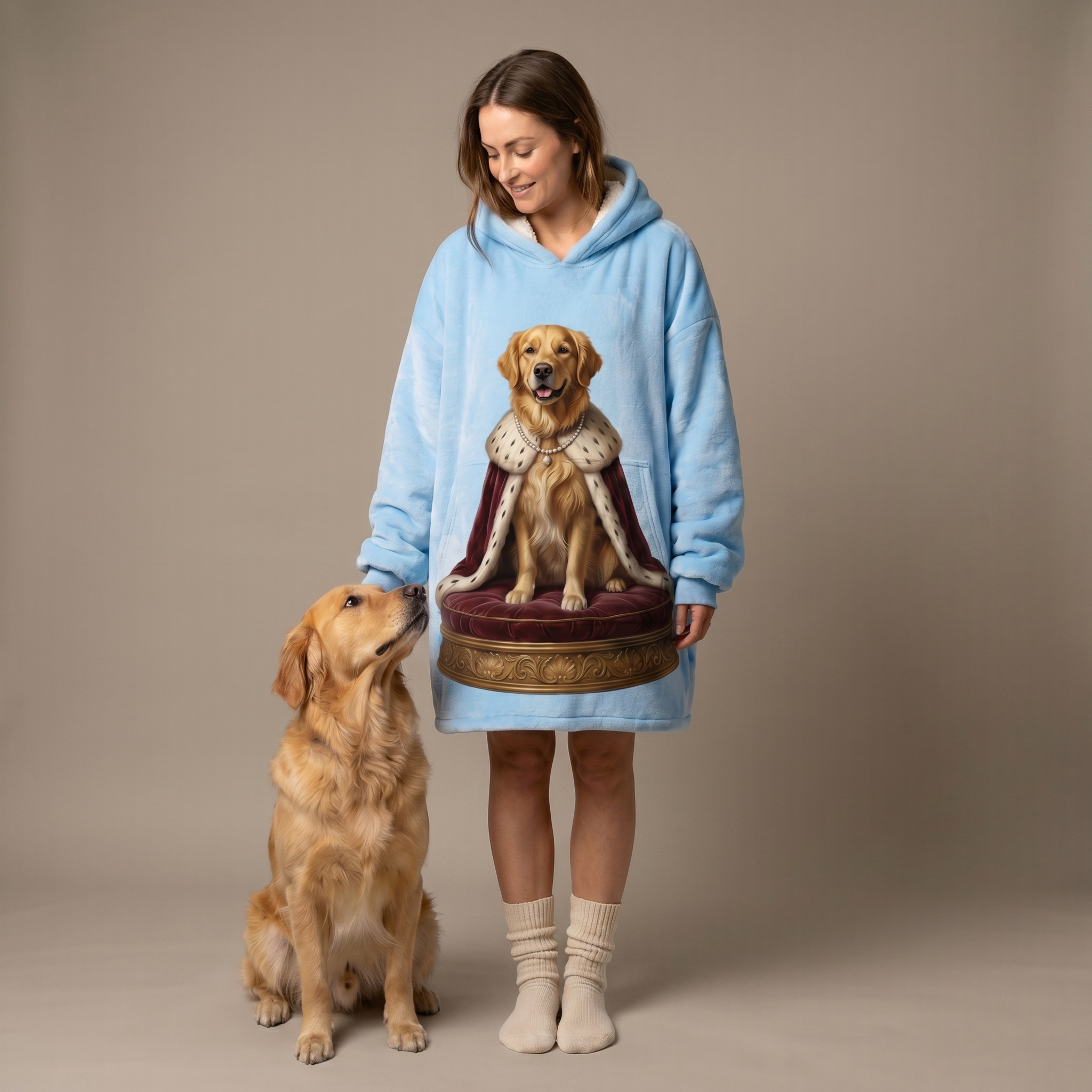 Custom Royal Wearable Blanket · Giant Icon