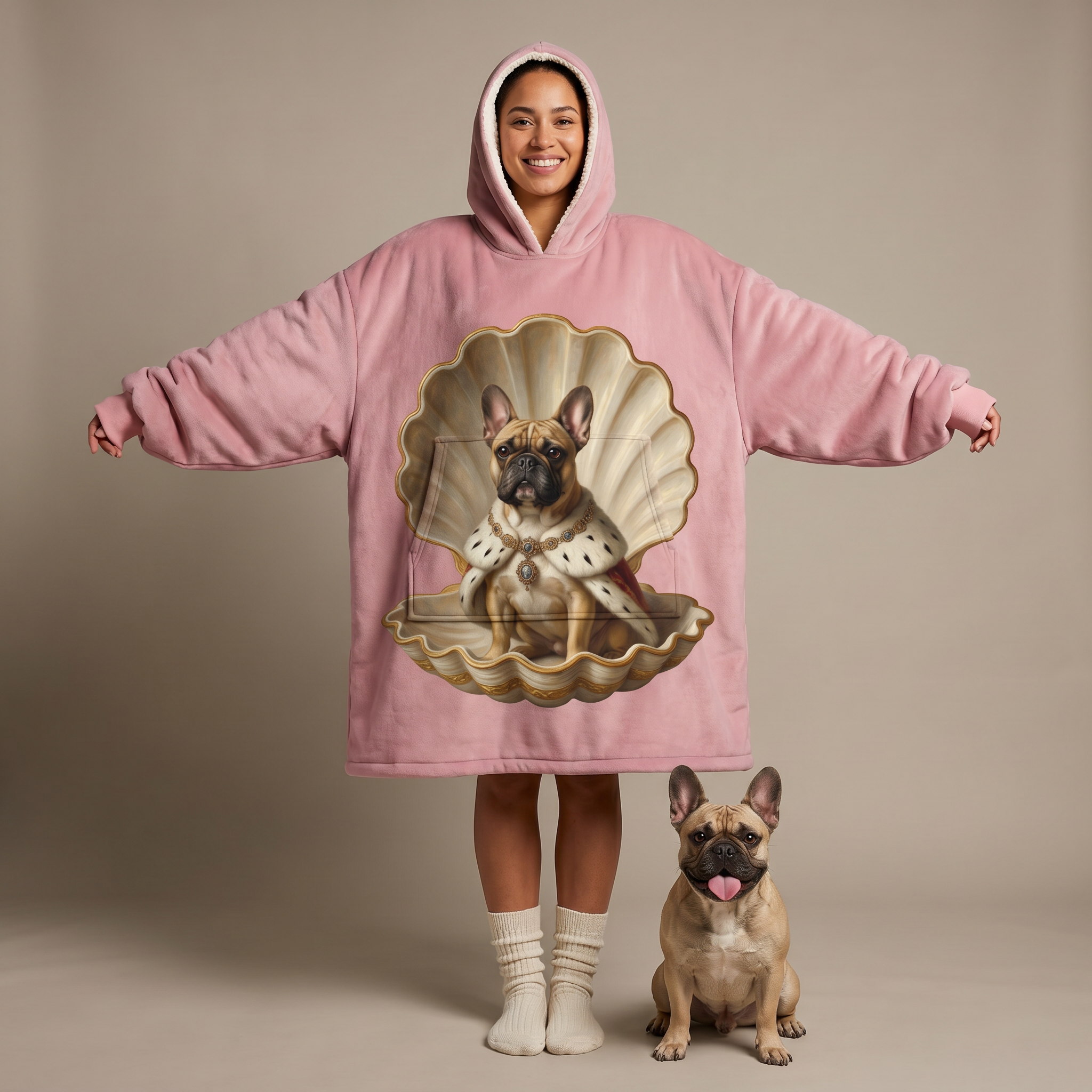 Custom Royal Wearable Blanket · Giant Icon