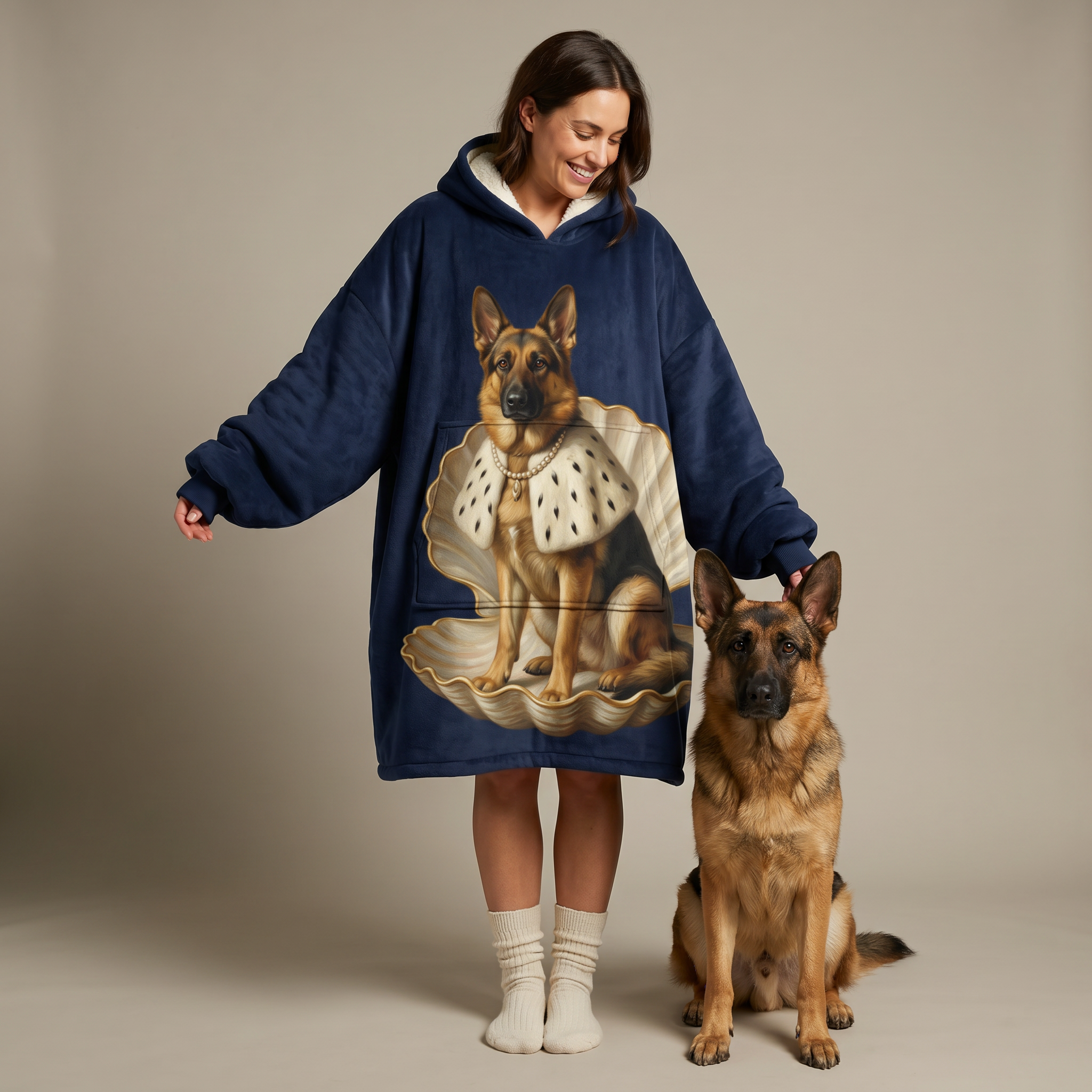 Custom Royal Wearable Blanket · Giant Icon