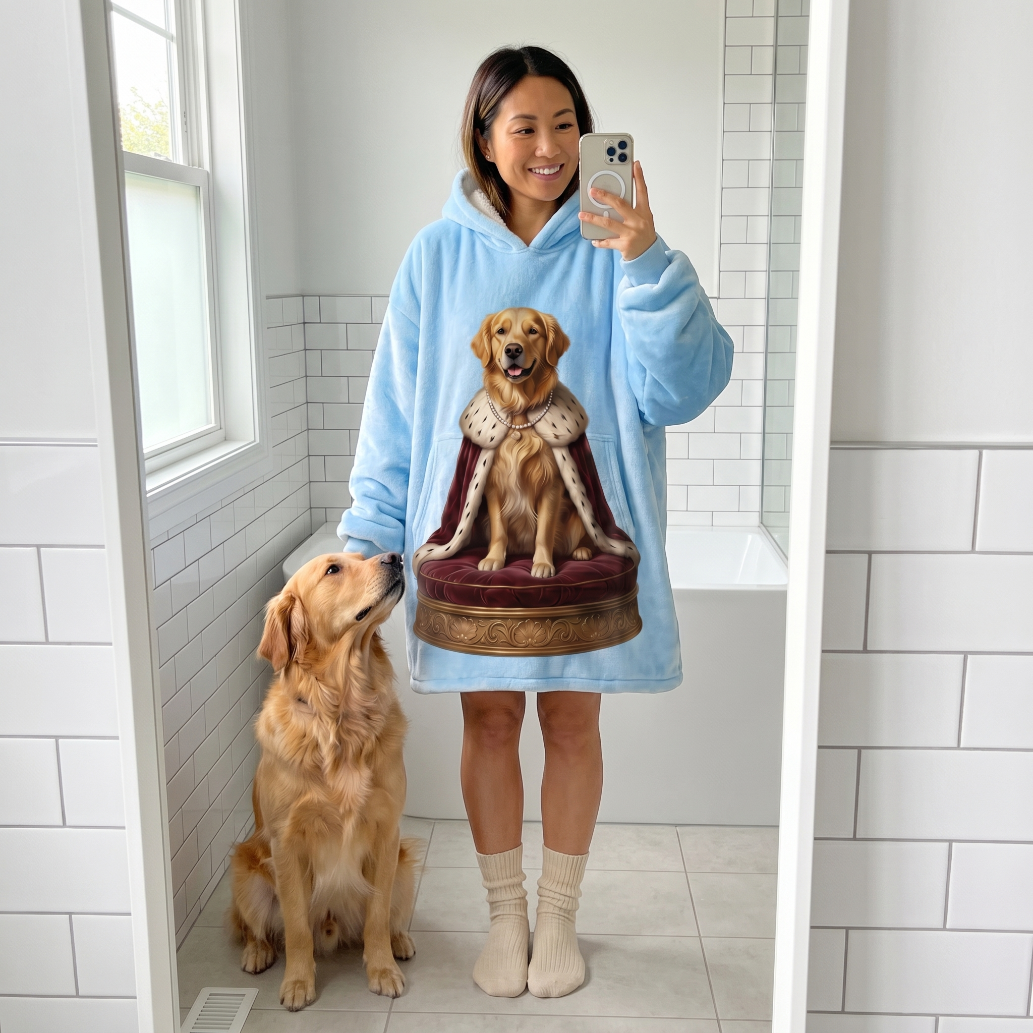 Custom Royal Wearable Blanket · Giant Icon